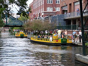 Bricktown Canal Water Taxis in Oklahoma City