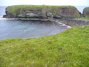 Brough of Deerness from the West - geograph.org.uk - 491361