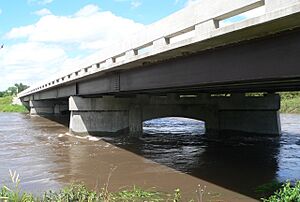 Burwell, Nebraska Hwy 11 bridge from SW 3