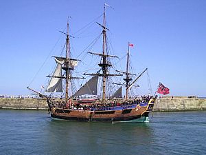 Captain Cook's Boat "Endeavour" - geograph.org.uk - 103834.jpg