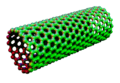 Carbon nanotube zigzag povray cropped