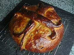 Christopsomo - Greek Christmas Bread - Flickr - pellaea.jpg