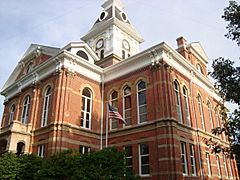 The courthouse in Clarinda is on the NRHP.