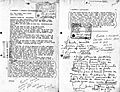 Documento da Censura avaliando a música “O Exercício”, de Raul Seixas