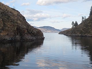 Eastern Entrance to Ogopogo Gap