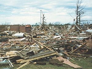 F4 tornado damage example