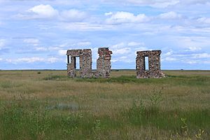 Remains of Flowerdale, Alberta