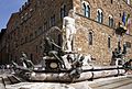 Fontana del Nettuno (Firenze) left