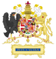 Full Ornamented Coat of Arms of Charles I of Spain (1520-1530)