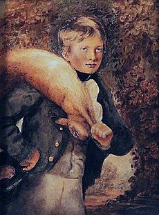 George Bingham, 3rd Earl of Lucan (1800-1888) as a boy by Elizabeth Harcourt
