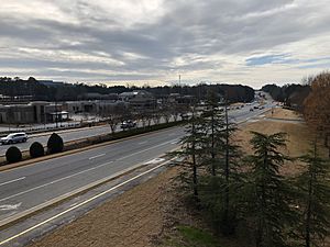 Georgia State Route 141, Peachtree Corners, Dec 2020