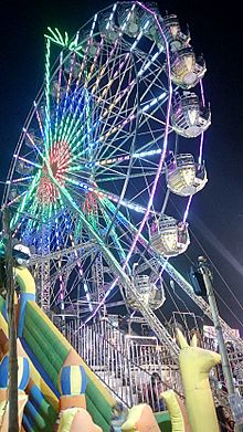 Giant Circle at Poush Mela