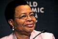Graca Machel, World Economic Forum on Africa 2010
