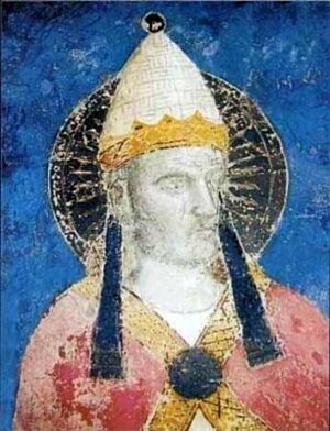Gregory X, Buffalmacco, Arezzo Cathedral
