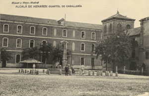 Hauser y Menet (ca. 1912) Alcalá de Henares. Cuartel de Caballería