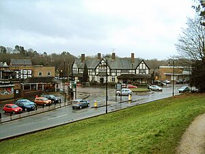 Henwood Road junction, Compton