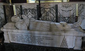 Herbert Cardinal Vaughan tomb