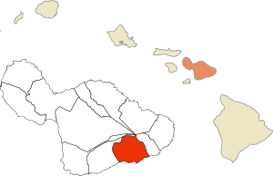 Historic Mokus of Maui Map (Kaupo)