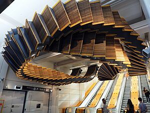 Interloop at Wynyard train station December 2017