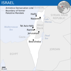 Israel - Location Map (2012) - ISR - UNOCHA.svg
