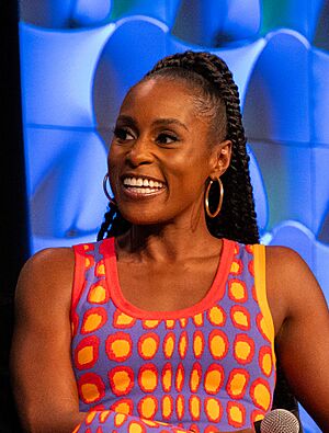 Issa Rae, producer, writer, and actress, at SXSW 2025 01 (cropped).jpg