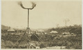 KITLV - 26871 - Kleingrothe, C.J. - Medan - Burning of natural gases at an oil drilling site, presumably at Pangkalan Brandan, East Coast of Sumatra - circa 1905