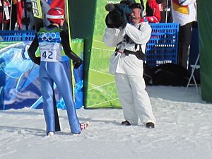 Kamil Stoch at 2010 Winter Olympics