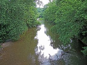 Kokosing River Gambier Ohio