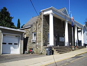 Luzerne, PA municipal building, Sept. 2023