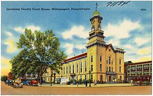 Lycoming County Court House, Williamsport, Pennsylvania (71194)