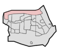 Location of Buitengebied Noord district in Barendrecht