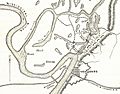 Map of operations in the Chickasaw Bayou region near Vicksburg, MS