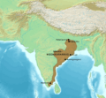 Map of the Maha-Meghavahanas