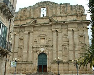 Mazzarino Chiesa Santa Maria della Neve