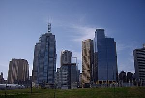 Melbourne from Birrarung Marr