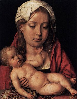 Michel Sittow - Virgin and Child - WGA21466