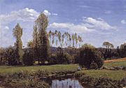 Monet, Claude - View At Rouelles, Le Havre (1858)