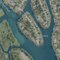 NASA Worldwind, USGS imagery map, Edmond Island, Michigan