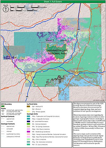 NPS mammoth-cave-geologic-map