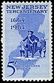 New Jersey 300th 1964 U.S. stamp.1