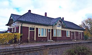 Newmarket Grand Trunk Railway Station-470 Davis Drive- Newmarket-Ontario-HPC9225-20201024