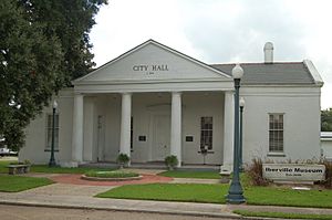 Iberville Parish Courthouse building, originally the Courthouse, then the Plaquemine City Hall, now used as the Iberville Museum