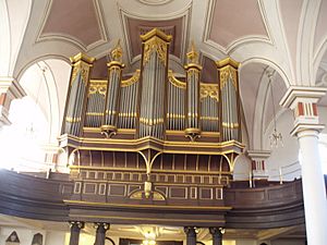 Organ of Derby Cathedral