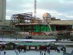 Ottawa Convention Centre under construction