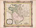 Perse Turquie Asiatique et Arabie old map Desnos 1766