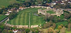 Pevensey Castle aerial alt.jpg