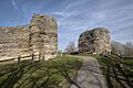 Pevensey Castle west gate