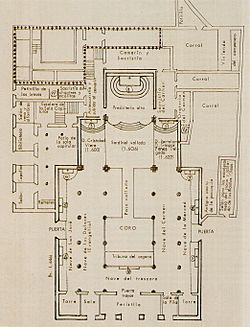 Planta de la Catedral de La Laguna después de 1.809