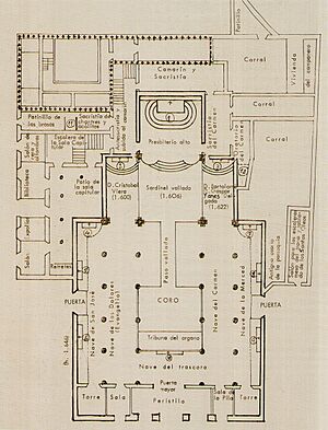 Planta de la Catedral de La Laguna después de 1.809