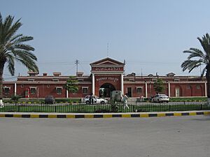 Railway station of Faisalabad